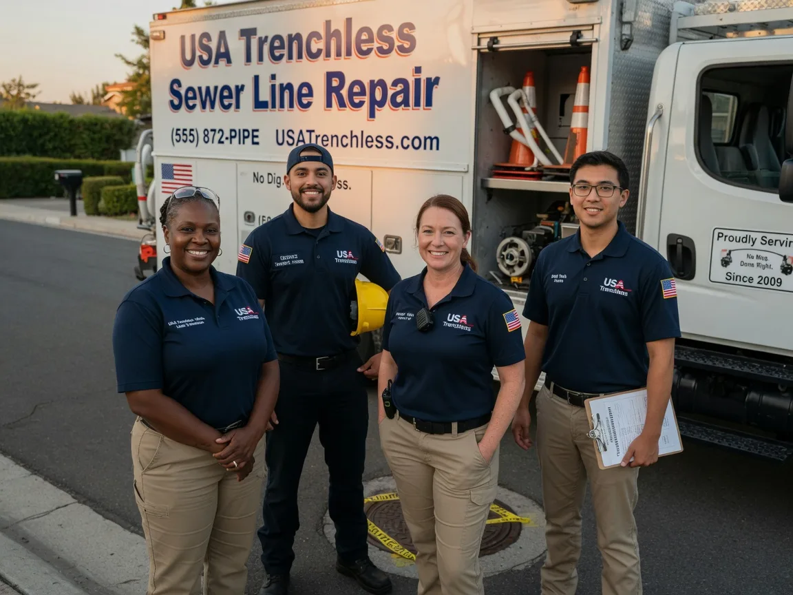 Sewer Line Repair company in Dewy Rose, GA